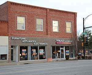 Triad Leasing appliance store in Ottawa, KS