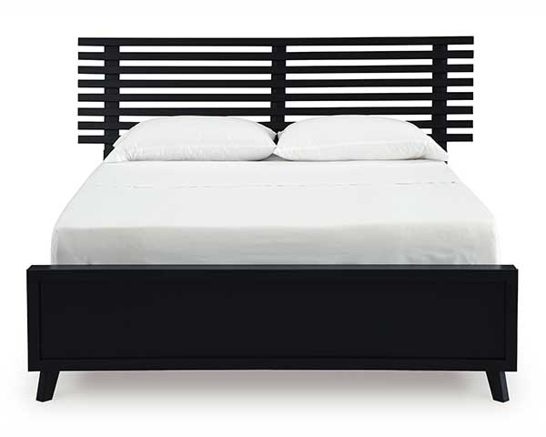 Queen Headboard, Footboard, & Rails In Black second view