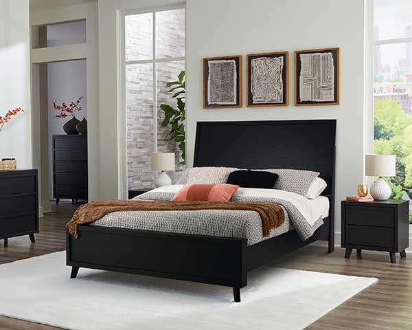 Hb-Fb-Rails Queen Black Hb-Fb-Rails Queen Black
