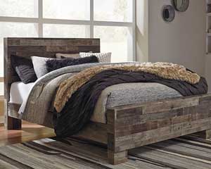 Hb-Fb-Rails Queen Light Brown