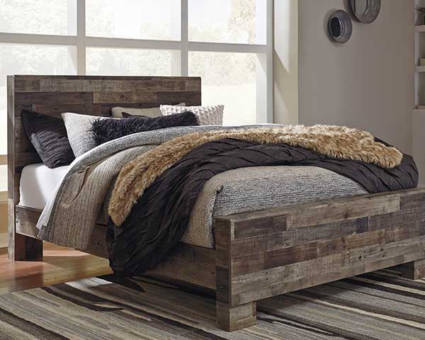 Hb-Fb-Rails Queen Light Brown