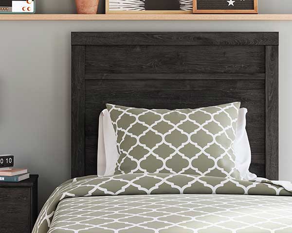 Hb-Fb-Rails Queen Charcoal