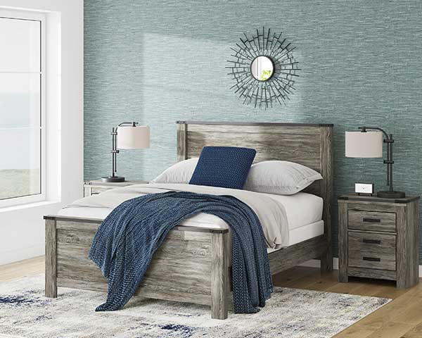 Hb-Fb-Rails Queen Gray Hb-Fb-Rails Queen Gray