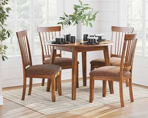 rent to own Drop Leaf Dining Table With 2 Chairs in Lawrence, KS.