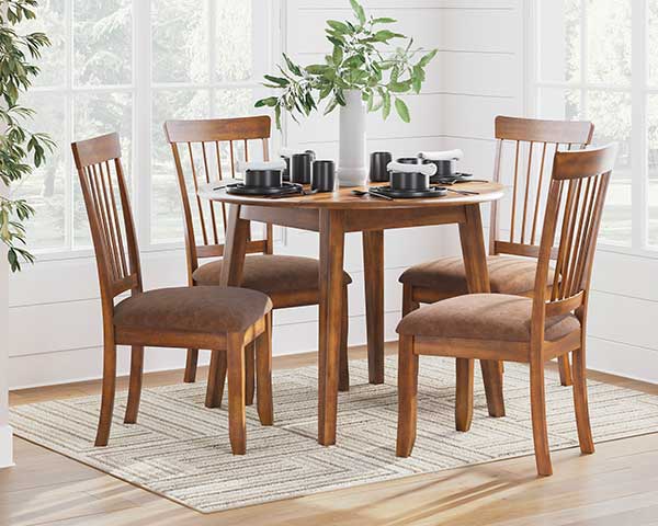 Drop Leaf Dining Table With 2 Chairs
