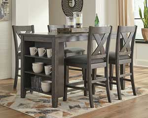 Counter Height Dining Table With 4 Chairs