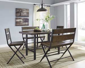 Photo of dining room tables.