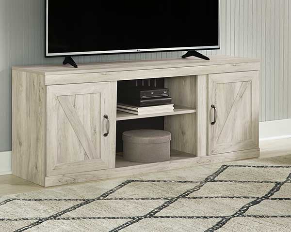 60" Whitewash TV Stand