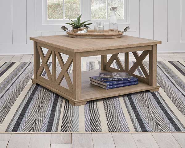 Square Coffee Table & One End Table