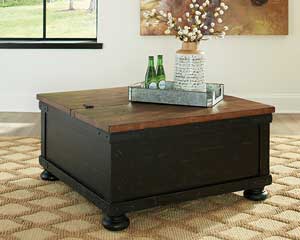 rent to own Square Coffee Table With Lift Top  in Lawrence, KS.