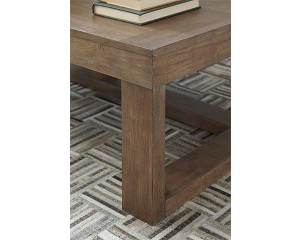 Gray Rectangular Coffee Table second view