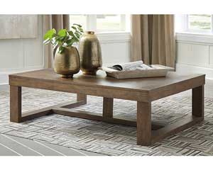 Gray Rectangular Coffee Table