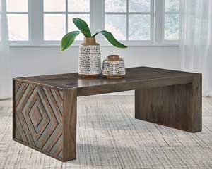 Wood Coffee Table Brown
