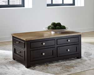 Lift Top Coffee Table Dark Brown