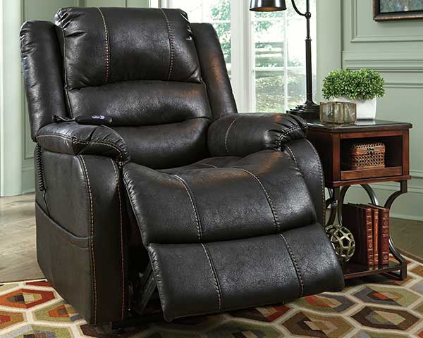 Lift Chair Recliner With Dual Motors In Black