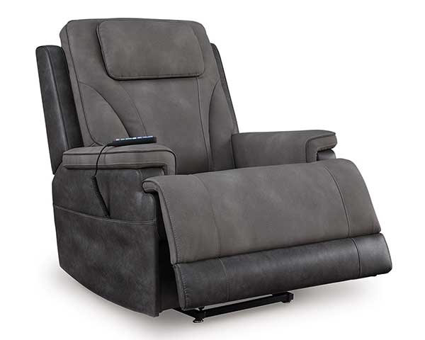 Performance Fabric Triple Power Lift Recliner second view