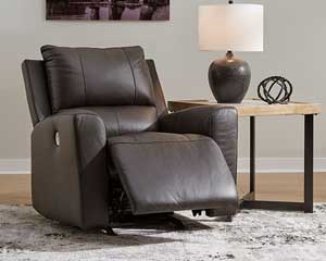 rent to own Power Recliner That Rocks Storm in Lawrence, KS.