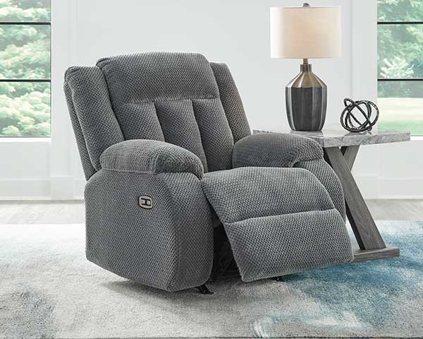 Power Rocker Recliner Steel Power Rocker Recliner Steel