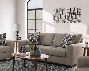 Sofa With Chair Suede