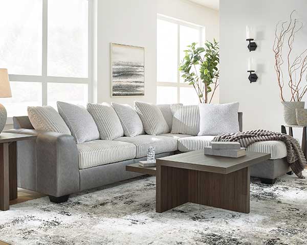 2 Piece Sectional Sofa Alloy