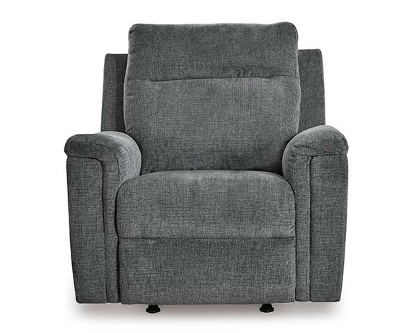Gravel Gray Power Rocker Recliner second view