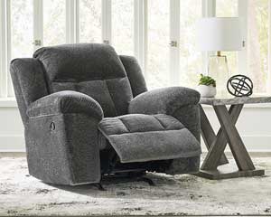 rent to own Graphite Gray Rocker Recliner in Lawrence, KS
