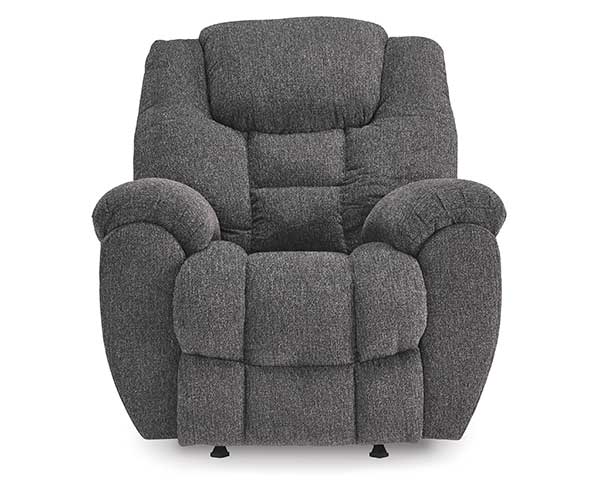 Charcoal Rocker Recliner second view