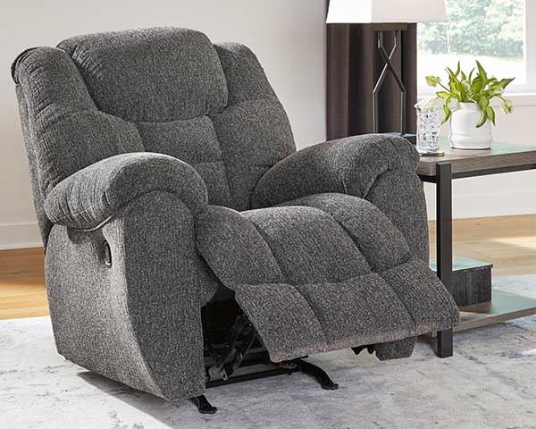 Charcoal Rocker Recliner