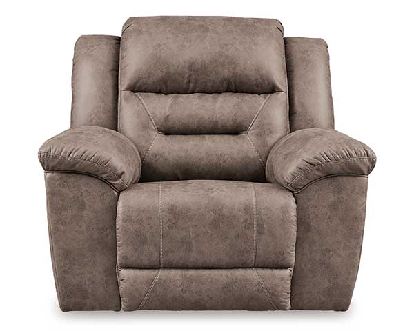 Brown Power Rocker Recliner second view