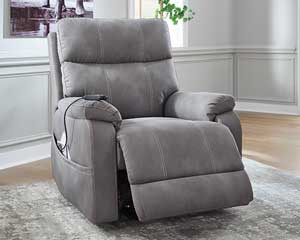 Recliner Lift Chair With Dual Motors Slate