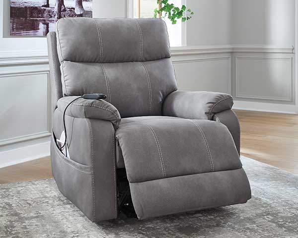 Recliner Lift Chair With Dual Motors Slate