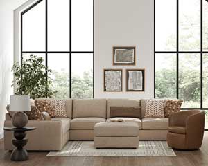 rent to own 4 Piece Sofa Sectional Sand in Lawrence, KS.
