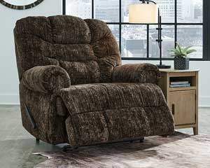 Oversized Heavy-Duty Recliner Chocolate