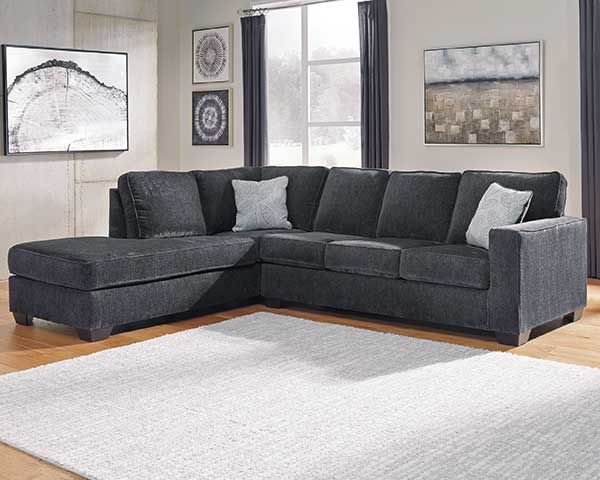 Sectional 2 Piece Slate Sectional 2 Piece Slate