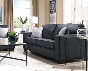 rent to own Sofa Chair Set Blue in Lawrence, KS.