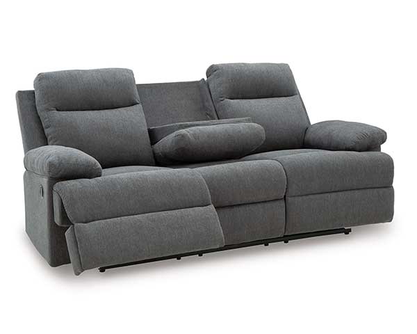 Charcoal Sofa That Reclines second view