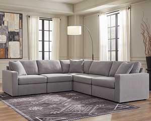 Sectional Sofa 6 Piece Granite