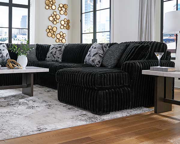 Black Sectional 4 Piece Black Sectional 4 Piece