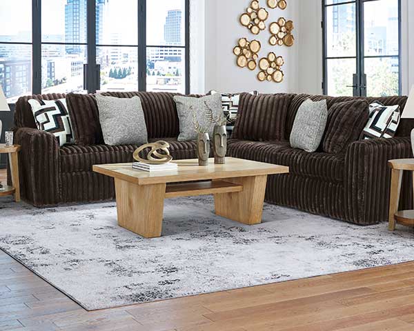 Chocolate Sectional 5 Piece second view