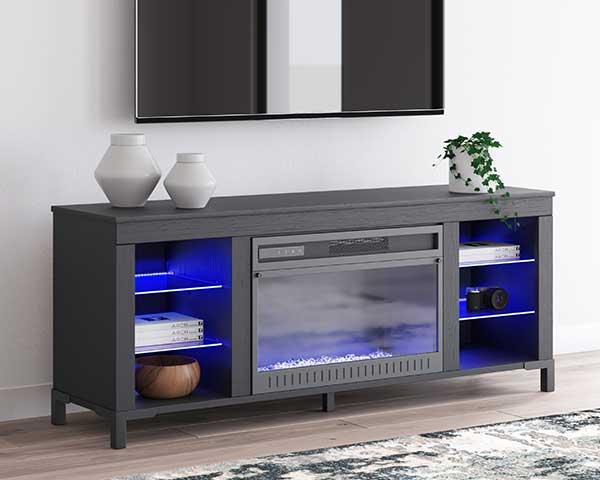 Electric Fireplace TV Stand Black Electric Fireplace TV Stand Black