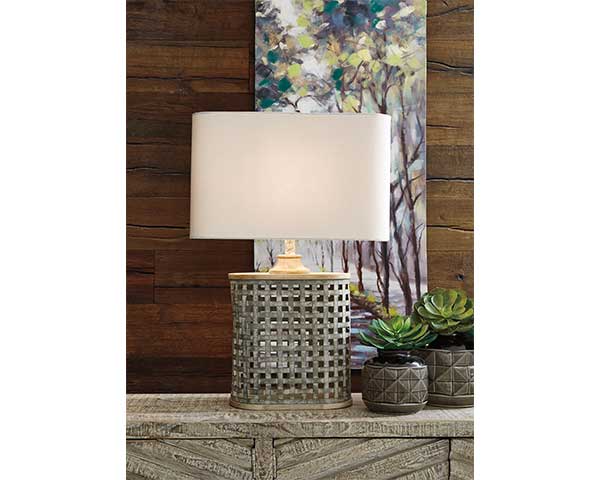 Grey Lamp For Table