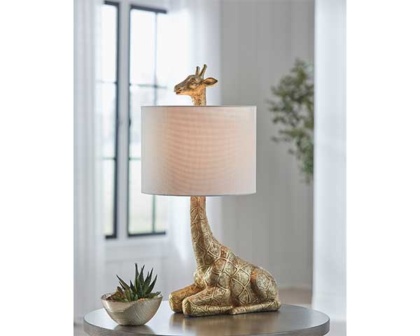 Gold Giraffe Table Lamp Gold Giraffe Table Lamp