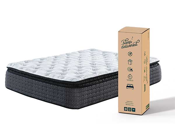 King Pillow Top Mattress In a Box 13"