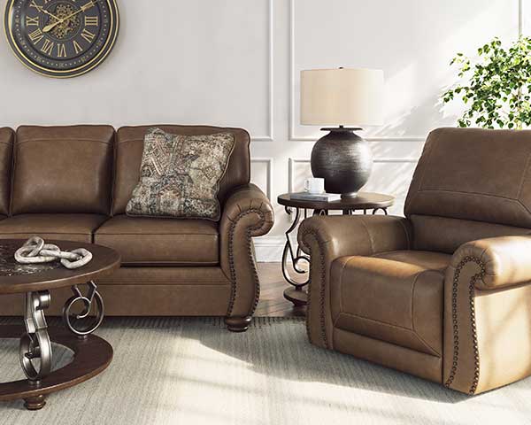 Recliner That Glides & Swivels Earth second view