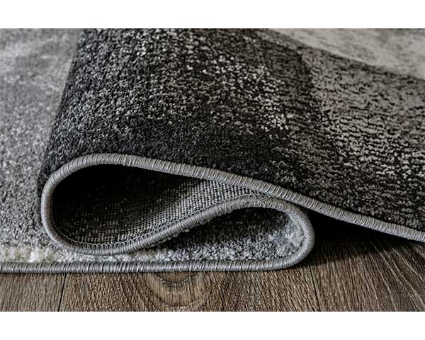 Rug 5' X 8' Black-Cream-Gray second view