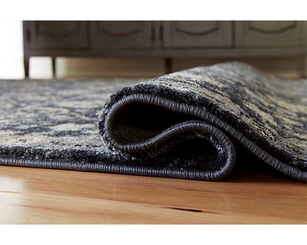 Rug 8' X 10' Blue-Cream-Brown second view