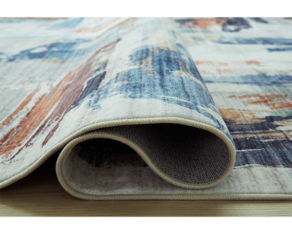 Washable Area Rug 8'x10' Multi second view