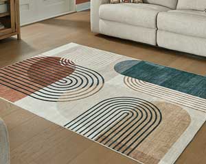 Area Rug 8' X 10' Multi