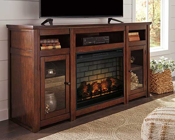 TV Stand With Fireplace 72"