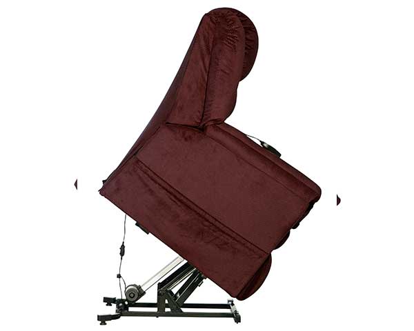 Heavy-Duty Lift Chair Recliner Berry second view